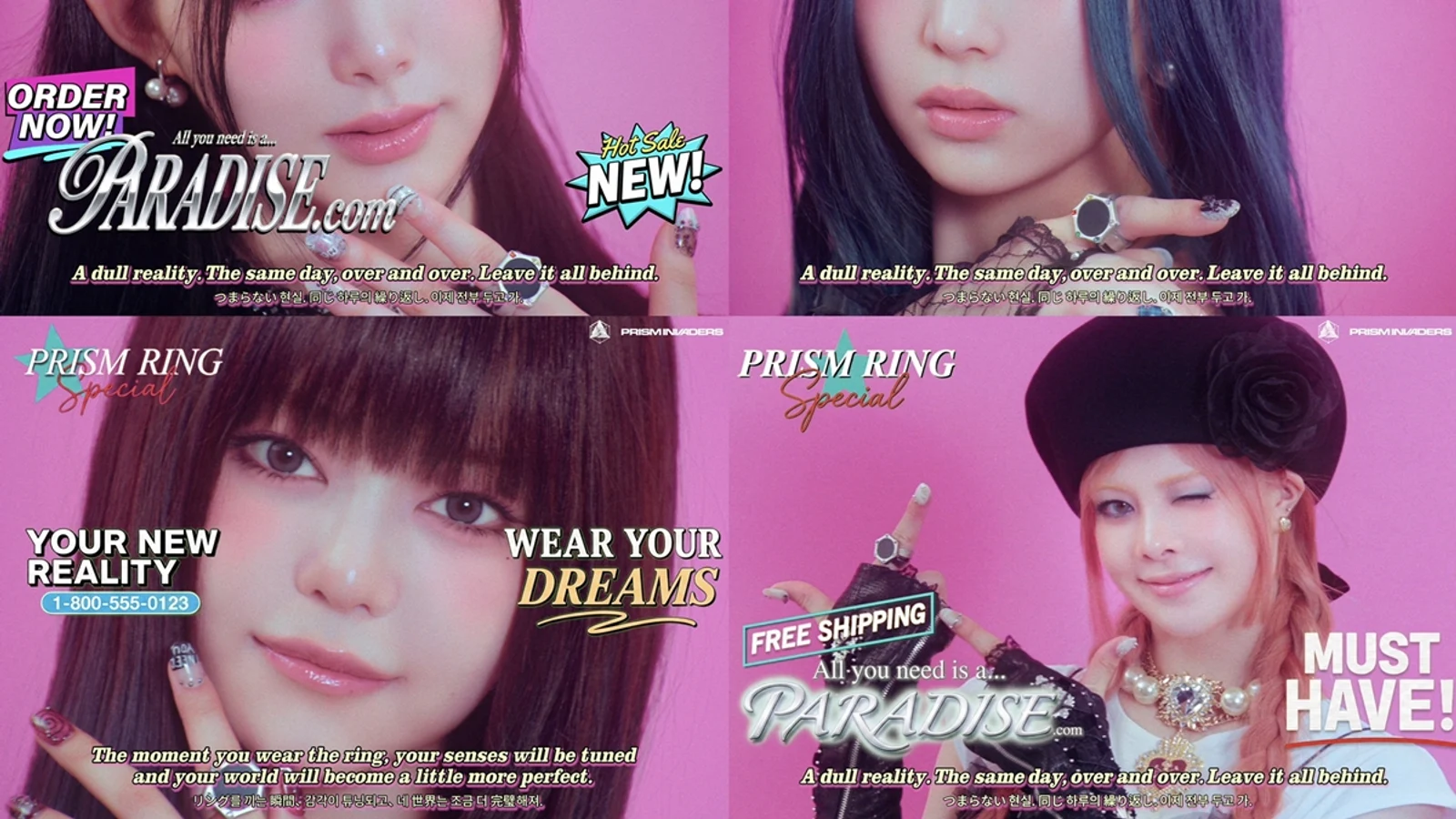 COSMOSY Reveals Music Video Teaser for 'Paradise ~ I need you ~'... Teases Surprising Yokai Transformation