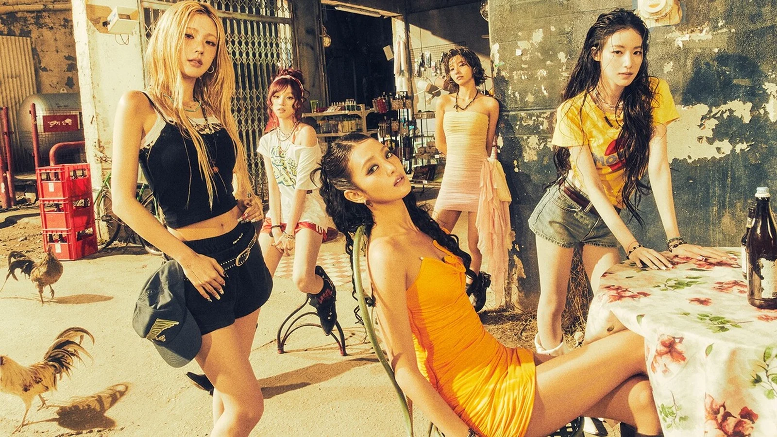 (G)I-DLE Releases Third Concept Photos for 9th Mini Album 'We made'... Teases Sensual Summer Love Song 'Gimme Dat Love'