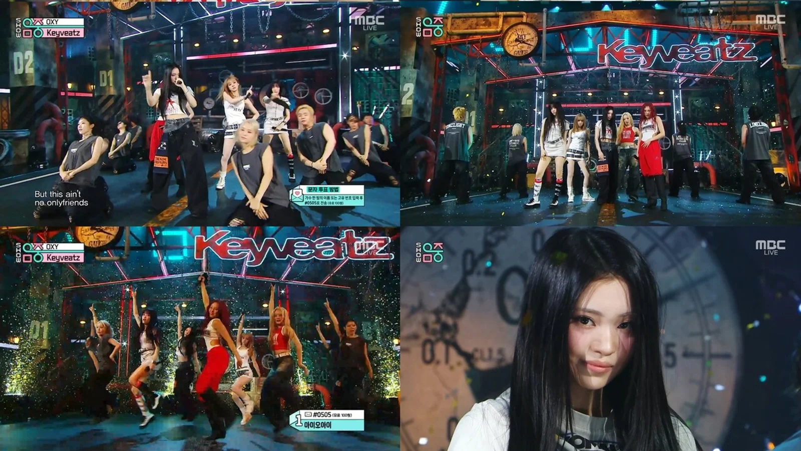 AOMG's First Girl Group Keyveatz Makes Successful Debut on 'Show! Music Core'... 'OXY' Performance Sparks Buzz