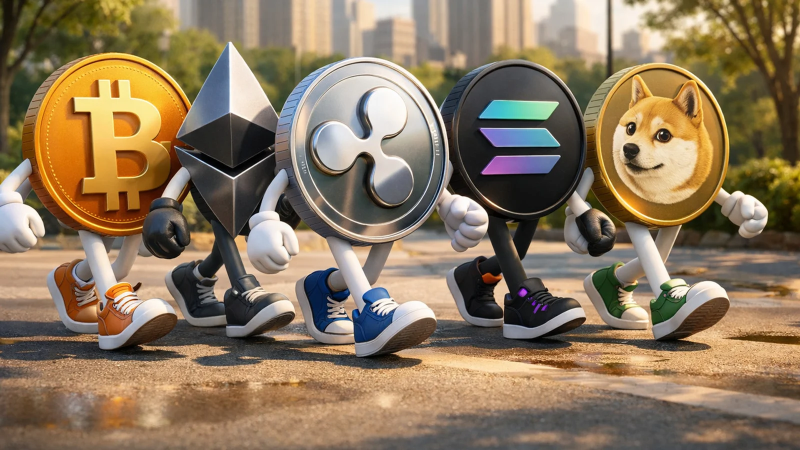 Bitcoin and Ethereum Hold Steady Amid Continued Wait-and-See Stance... XRP Maintains Top Trading Volume, Drawing Attention from Both Retail Investors and Whales