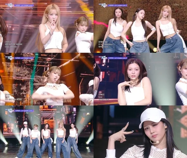 UDTT Reveals 'VIPER' Performance on 'Music Bank'... Captivates Global Fans with White and Denim Styling