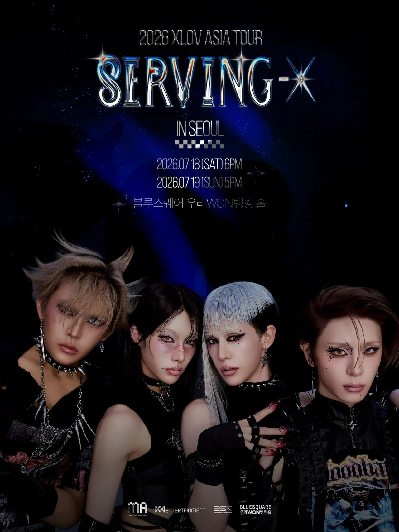 XLOV Kicks Off First Asia Tour 'Serving-X' in Spectacular Fashion in Seoul on the 18th
