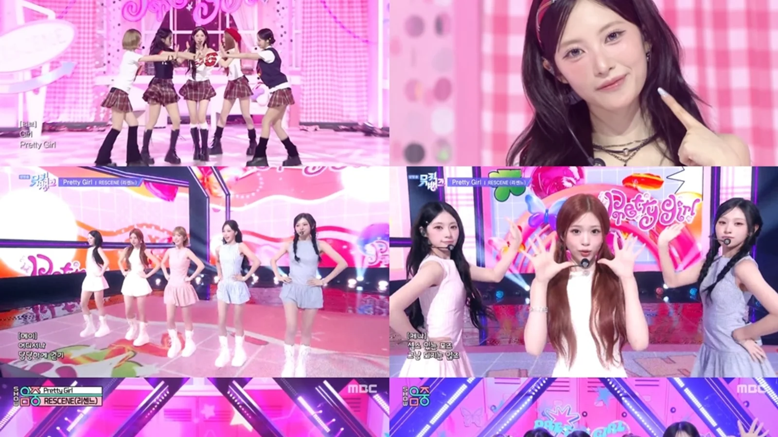 RESCENE Successfully Wraps Up 'Pretty Girl' Promotions... Proves Trending Status with 'The Show' Win and High Rankings on Melon and Bugs Charts